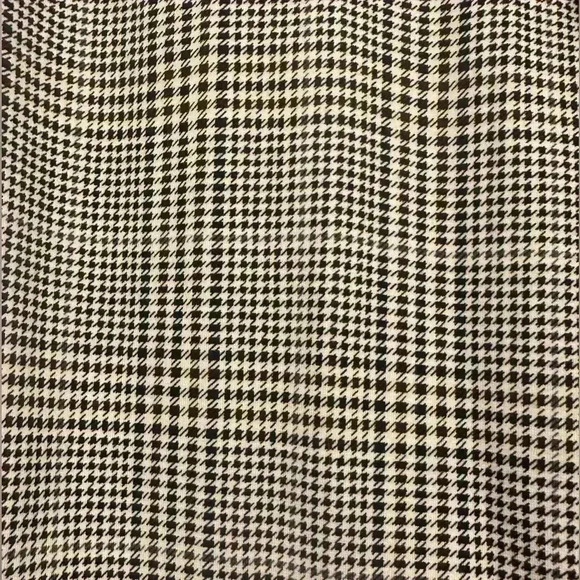 Jules & Leopold Stretch Plaid Pants/Leggings, Size Medium, Brown/Tan/Cream - Picture 3 of 11